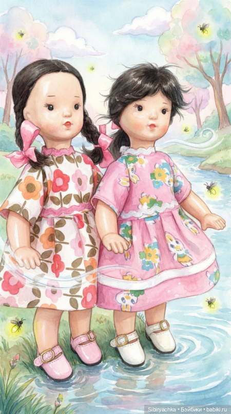 Летняя сказка о Юляшке и Аришке