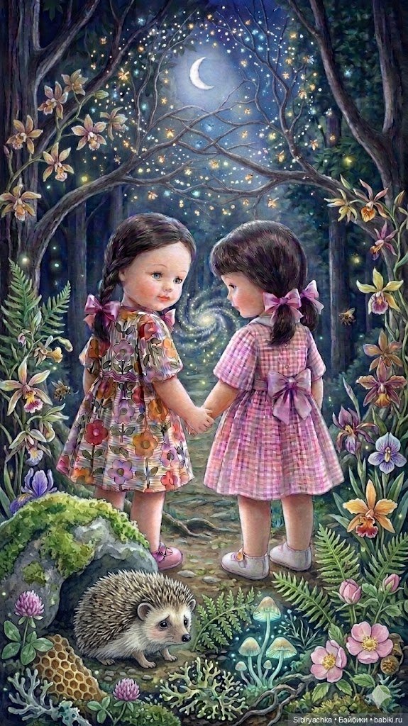 Летняя сказка о Юляшке и Аришке