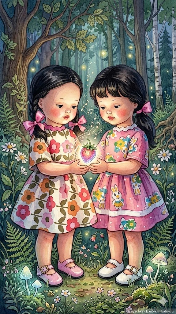 Летняя сказка о Юляшке и Аришке