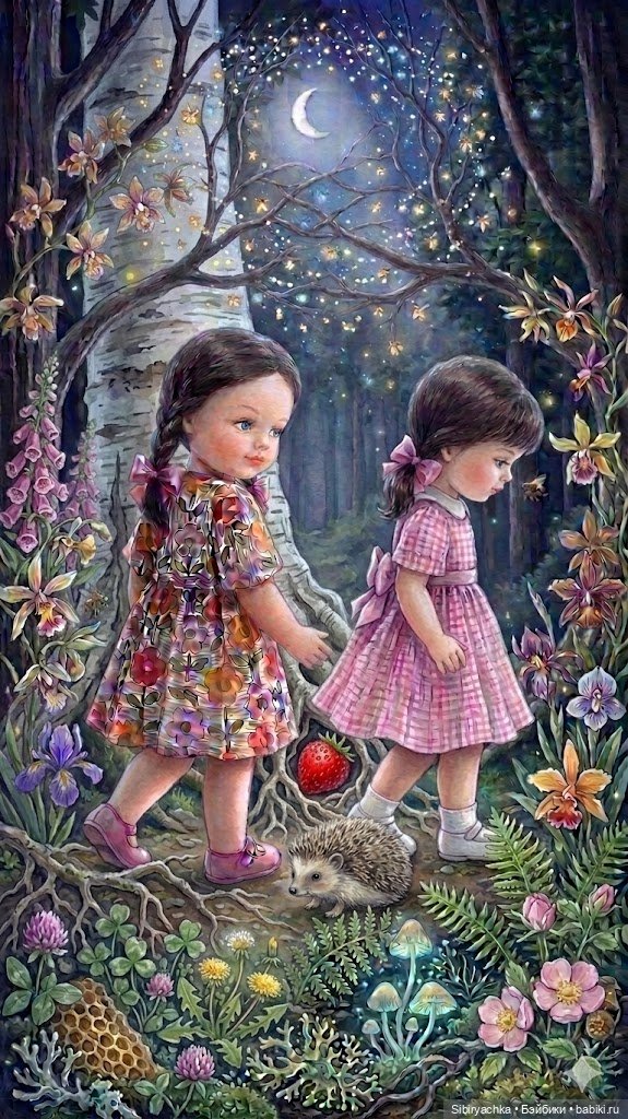 Летняя сказка о Юляшке и Аришке