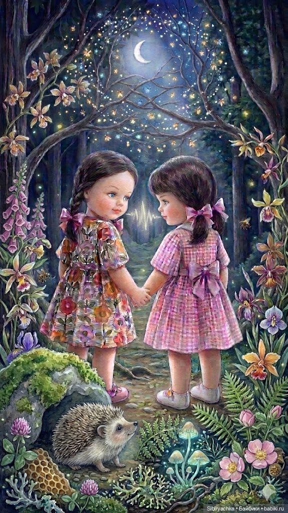 Летняя сказка о Юляшке и Аришке