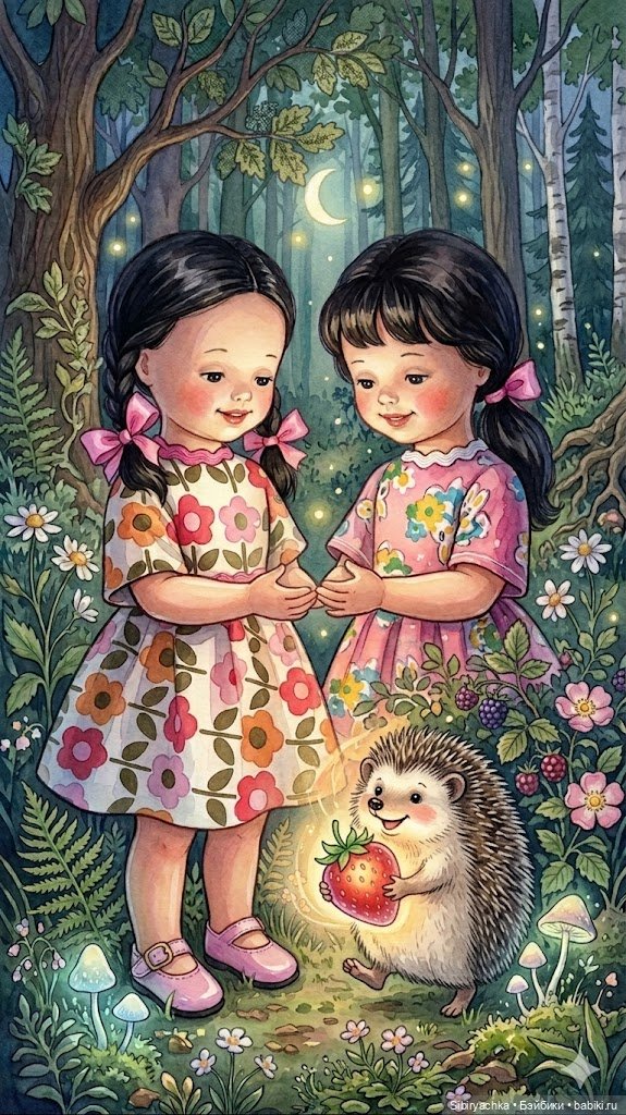 Летняя сказка о Юляшке и Аришке