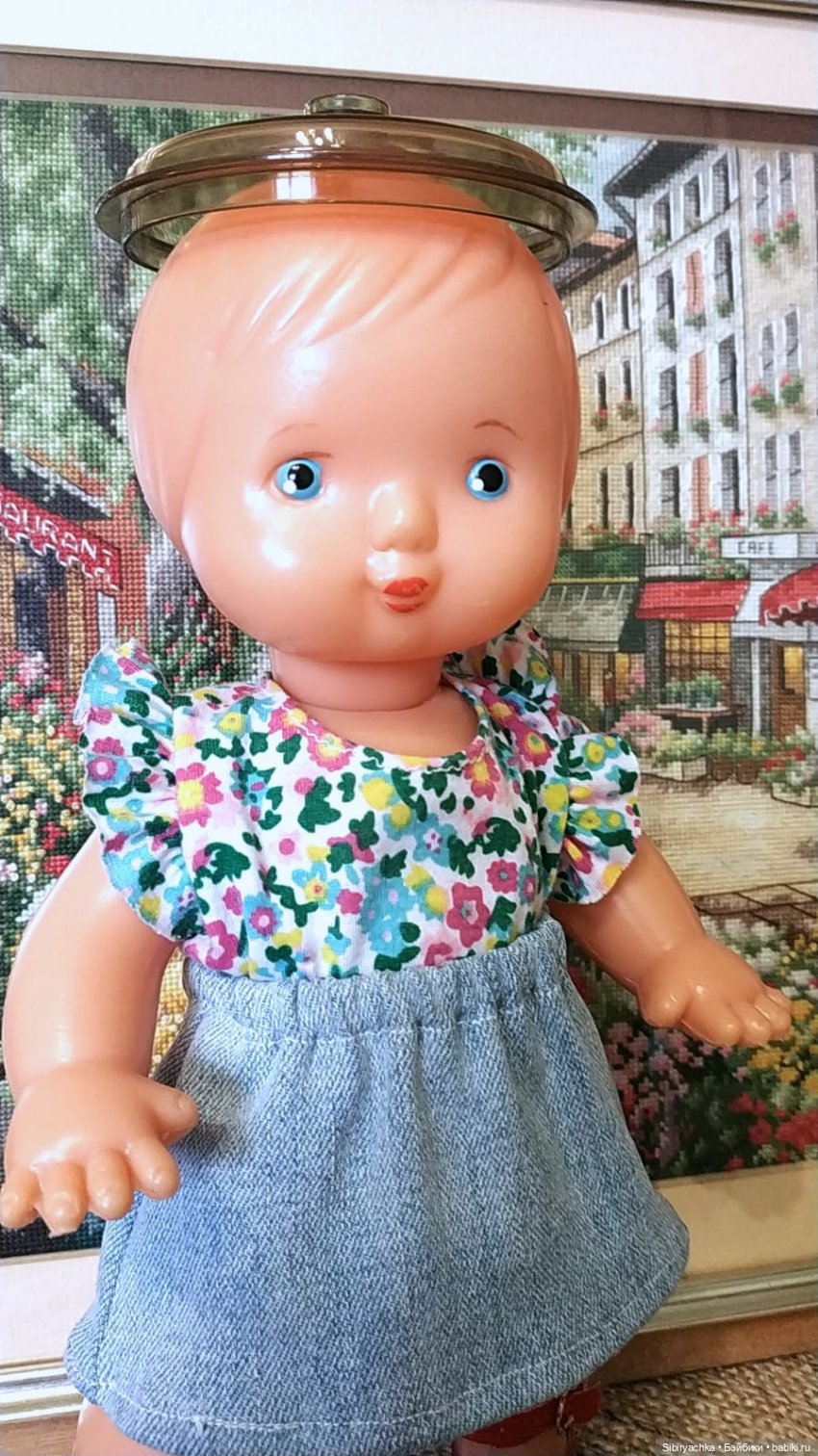 Маруся готовит завтрак — Советские винтажные куклы (СССР): Ленигрушка (фото 7)