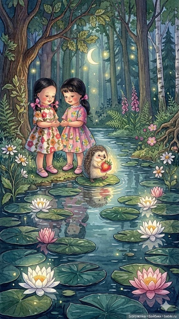 Летняя сказка о Юляшке и Аришке