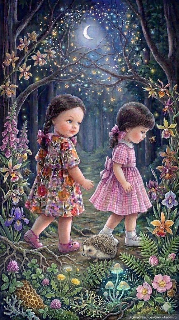 Летняя сказка о Юляшке и Аришке