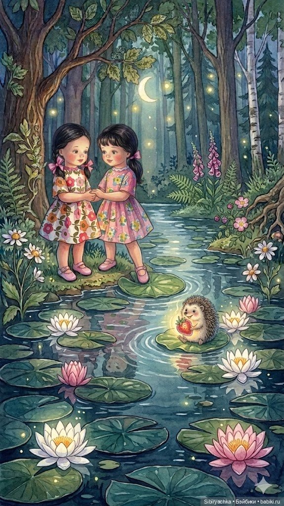 Летняя сказка о Юляшке и Аришке