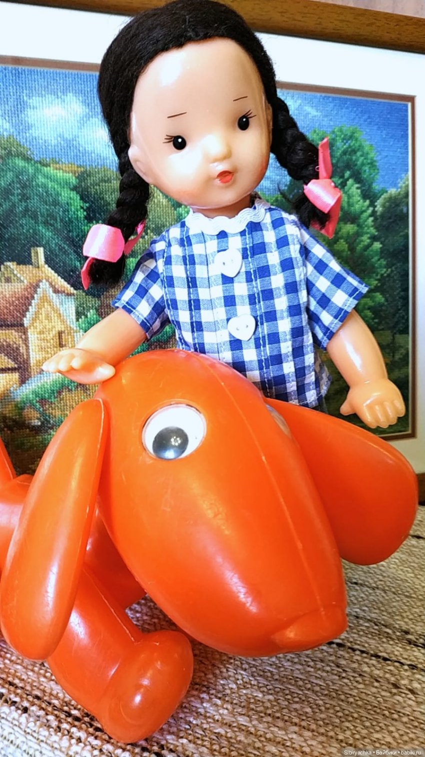 Юляшкина рубашка — Советские винтажные куклы (СССР): Ленигрушка