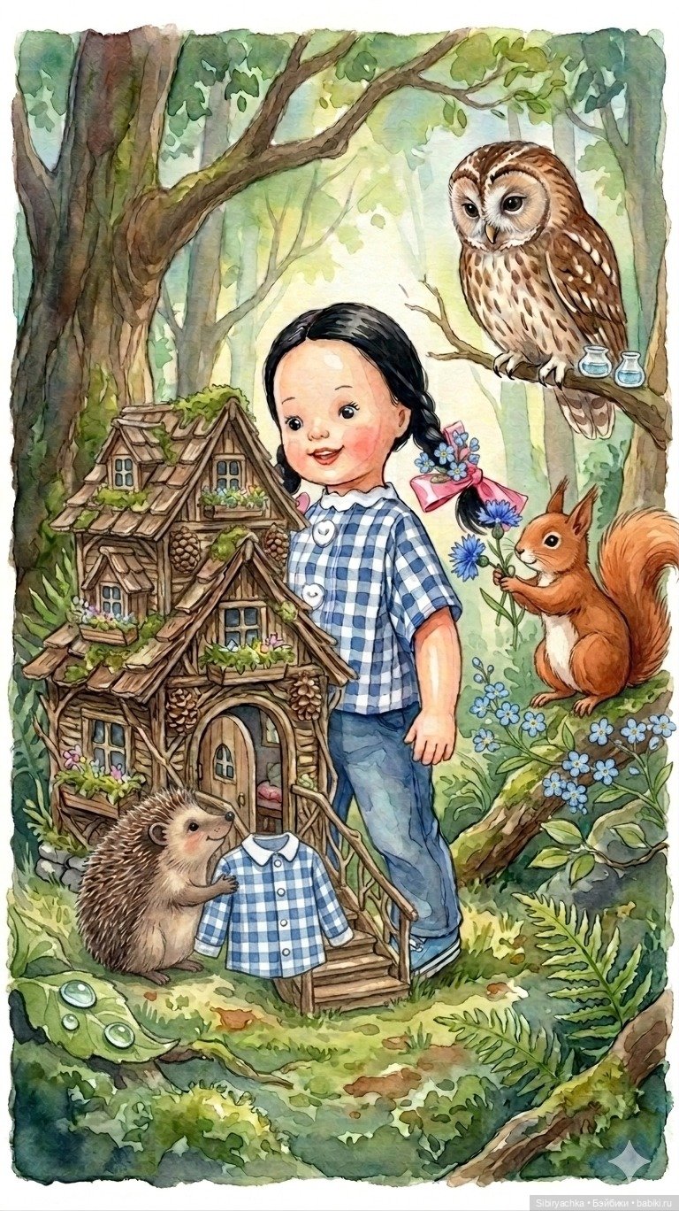 Сказка о Юляшке, клетчатой рубашке и доброте