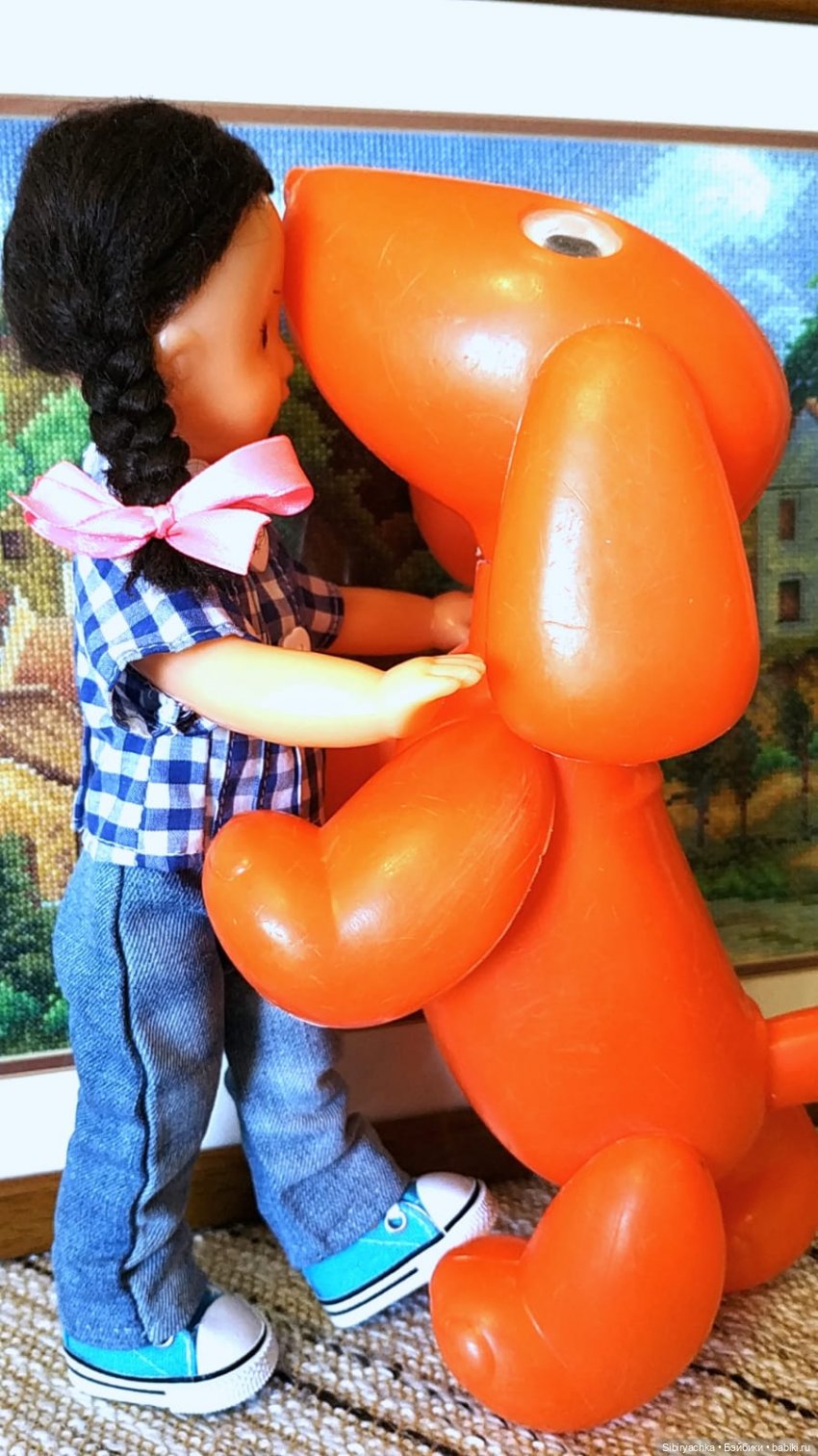 Юляшкина рубашка — Советские винтажные куклы (СССР): Ленигрушка