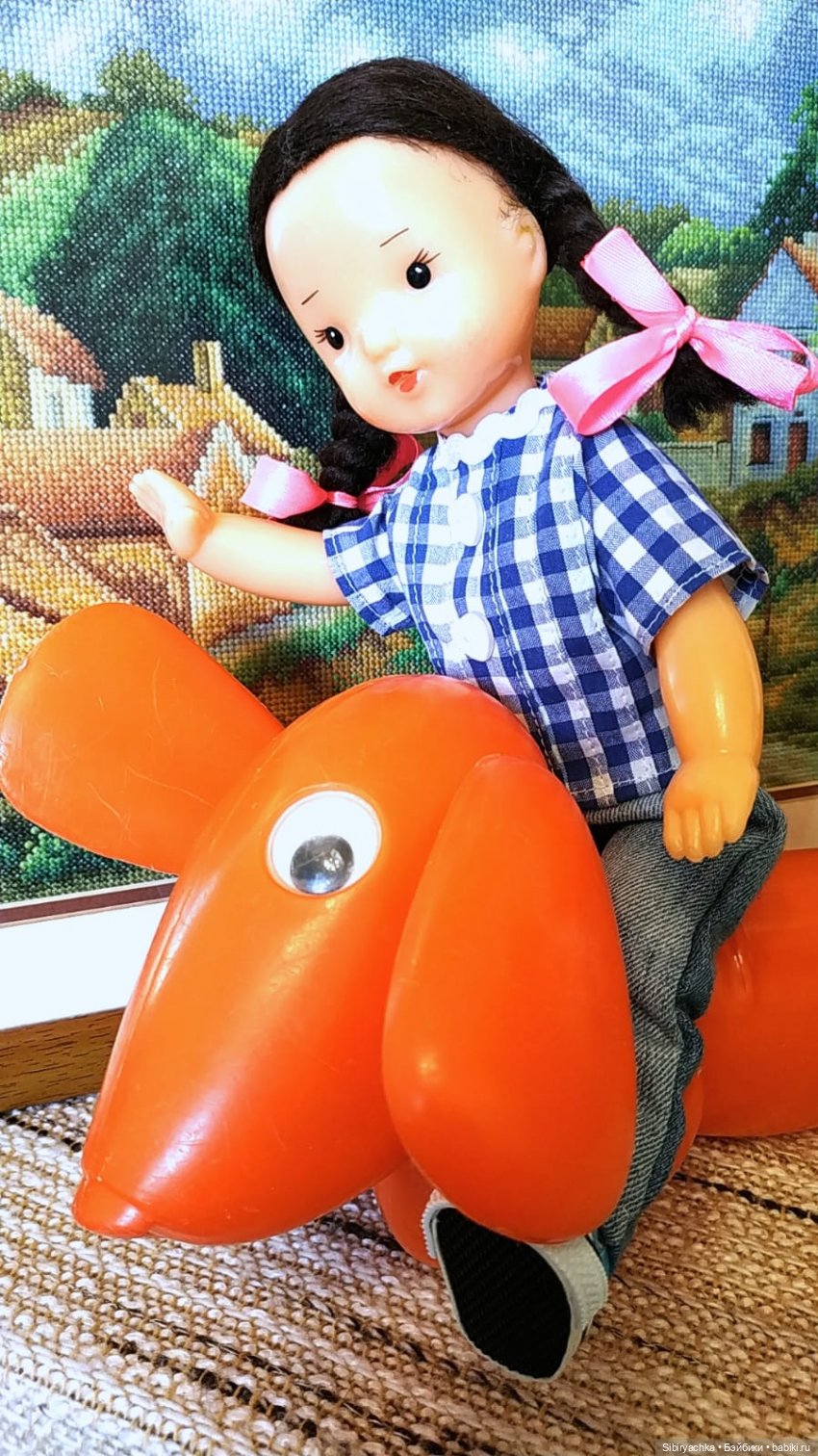 Юляшкина рубашка — Советские винтажные куклы (СССР): Ленигрушка