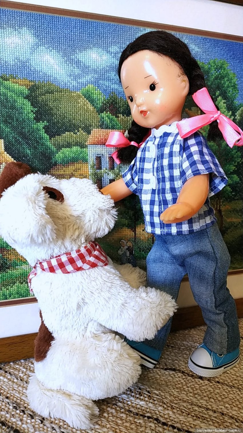 Юляшкина рубашка — Советские винтажные куклы (СССР): Ленигрушка (фото 9)