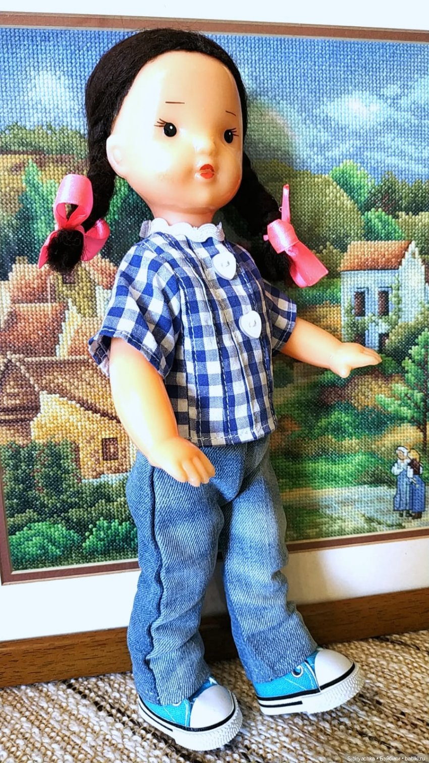 Юляшкина рубашка — Советские винтажные куклы (СССР): Ленигрушка (фото 3)