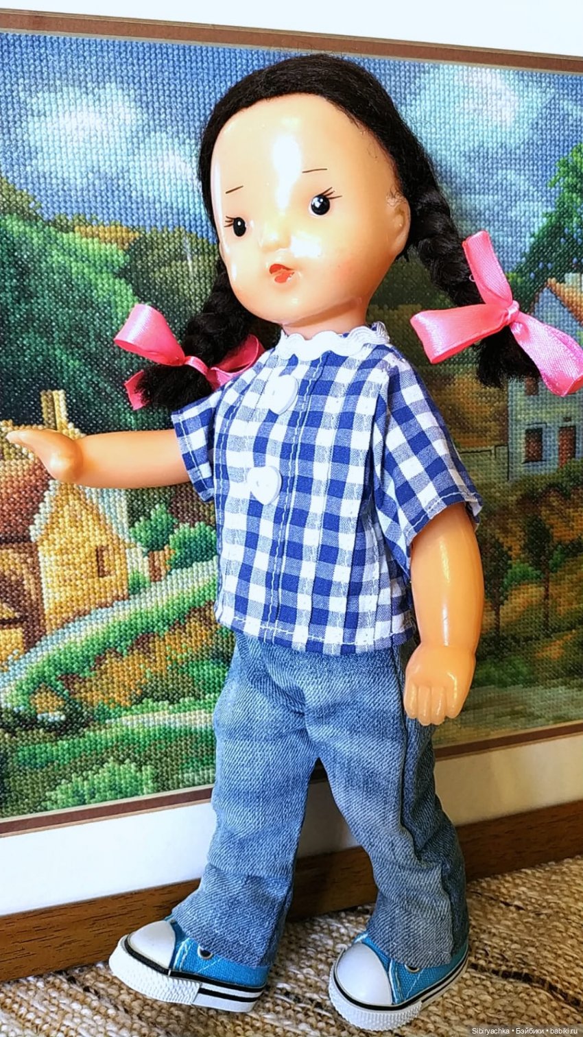 Юляшкина рубашка — Советские винтажные куклы (СССР): Ленигрушка (фото 5)