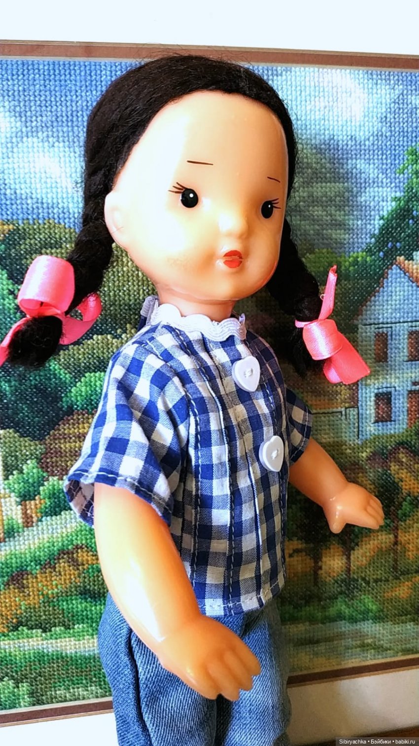 Юляшкина рубашка — Советские винтажные куклы (СССР): Ленигрушка