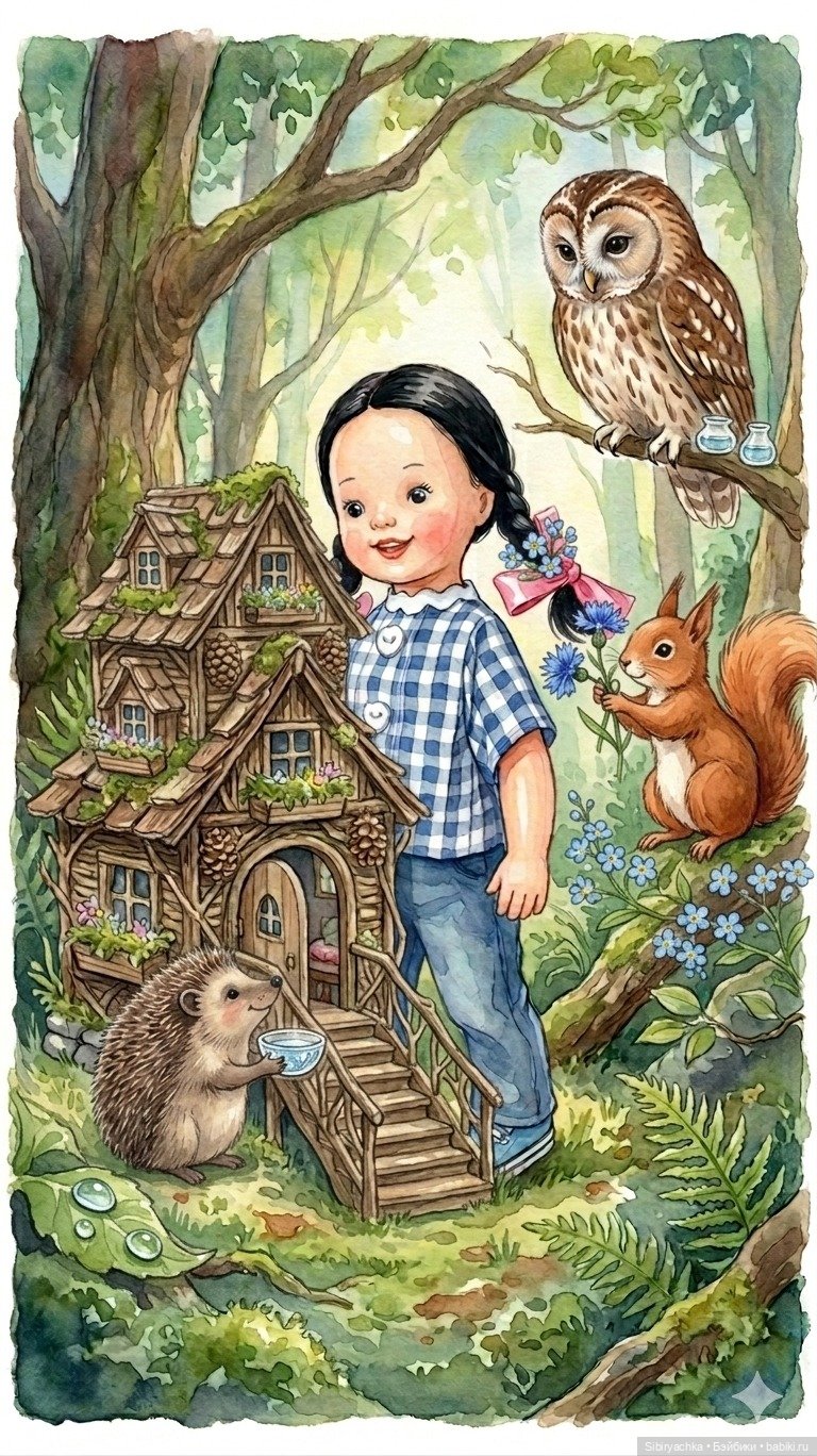 Сказка о Юляшке, клетчатой рубашке и доброте