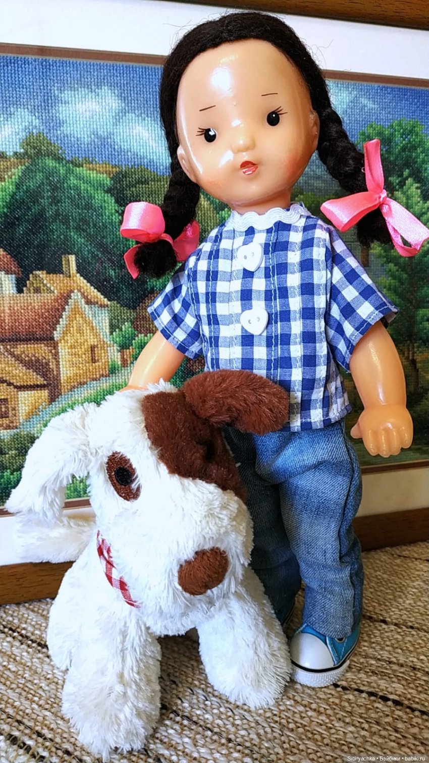 Юляшкина рубашка — Советские винтажные куклы (СССР): Ленигрушка (фото 10)