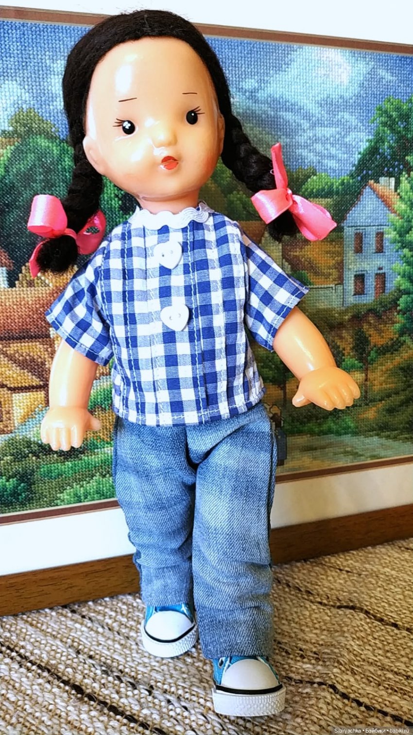 Юляшкина рубашка — Советские винтажные куклы (СССР): Ленигрушка (фото 4)