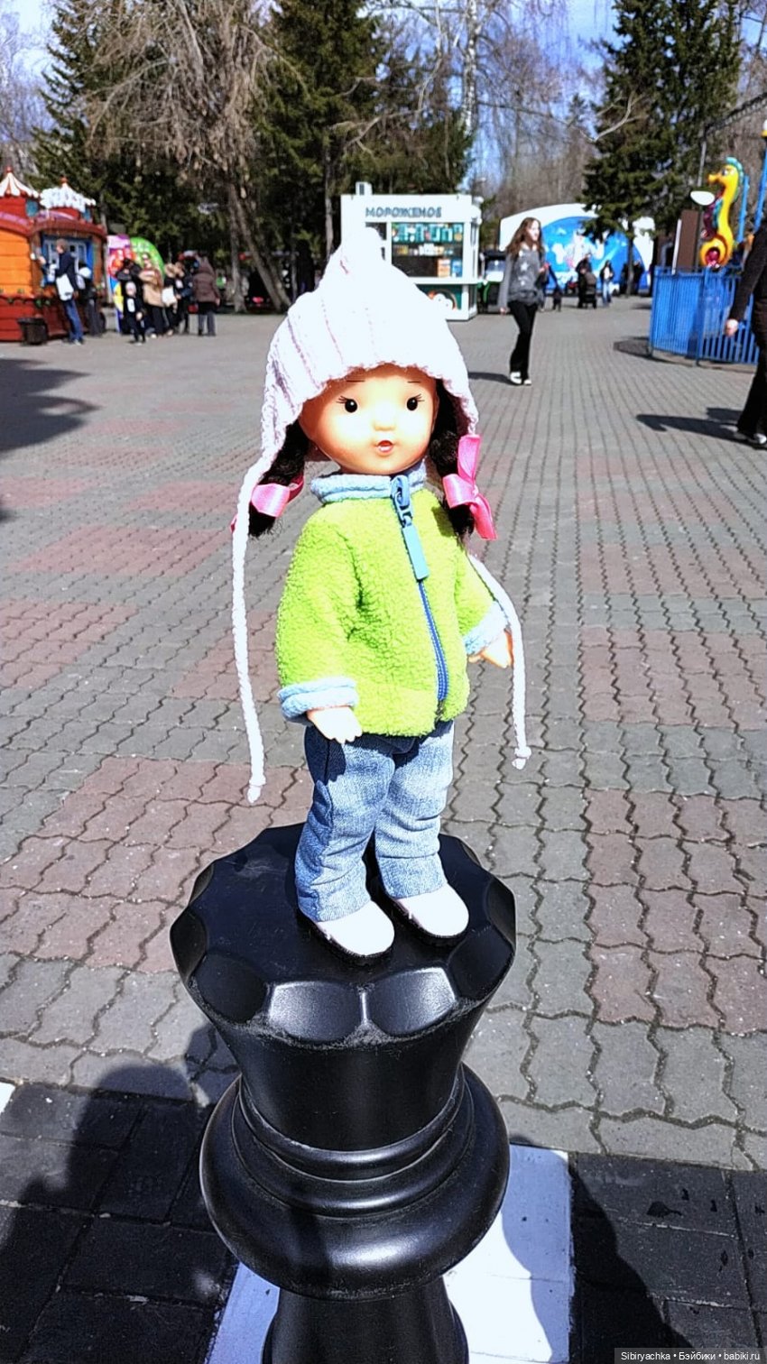 Юляшка в Городском саду — Советские винтажные куклы (СССР): Ленигрушка