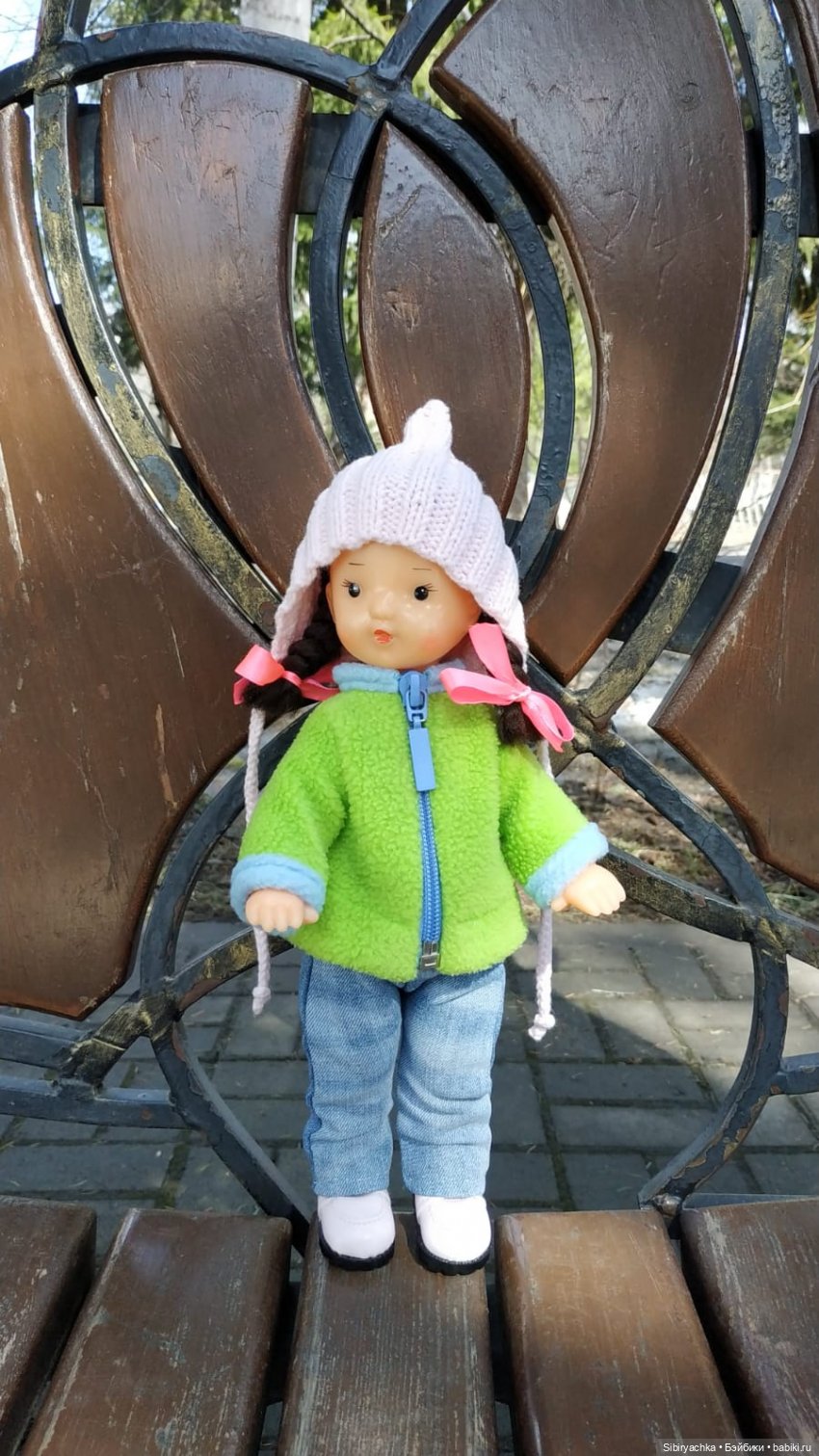 Юляшка в Городском саду — Советские винтажные куклы (СССР): Ленигрушка (фото 4)