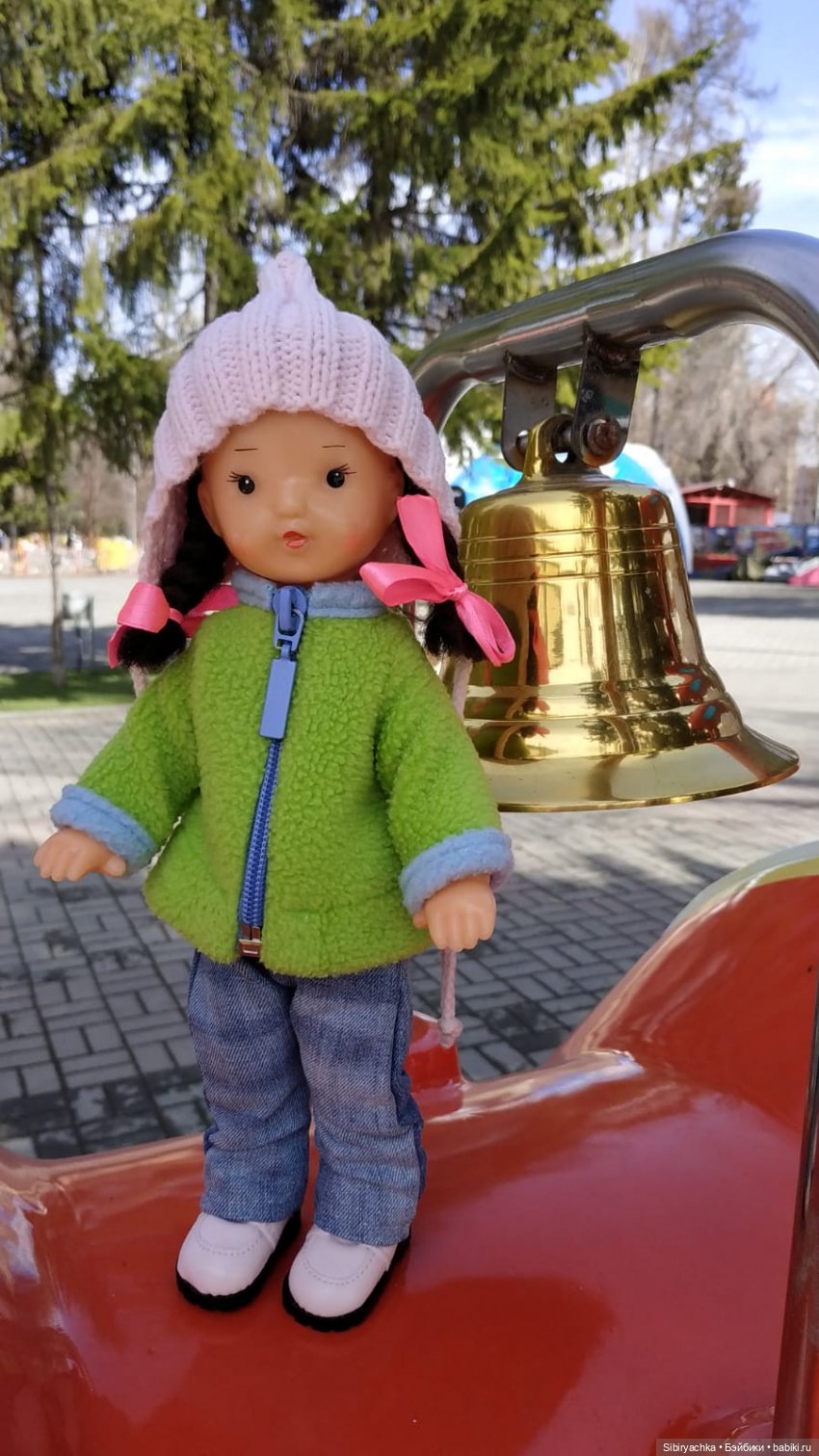Юляшка в Городском саду — Советские винтажные куклы (СССР): Ленигрушка (фото 6)