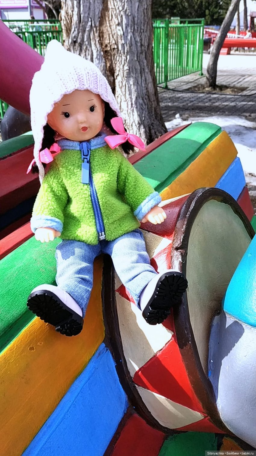 Юляшка в Городском саду — Советские винтажные куклы (СССР): Ленигрушка