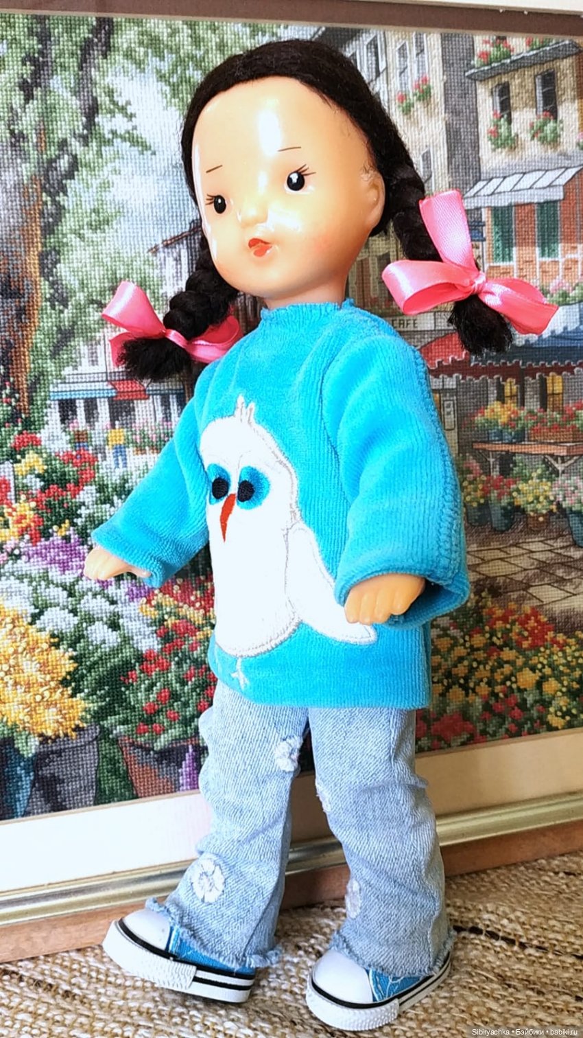 Бело-голубые наряды Юляшки (фото 10)