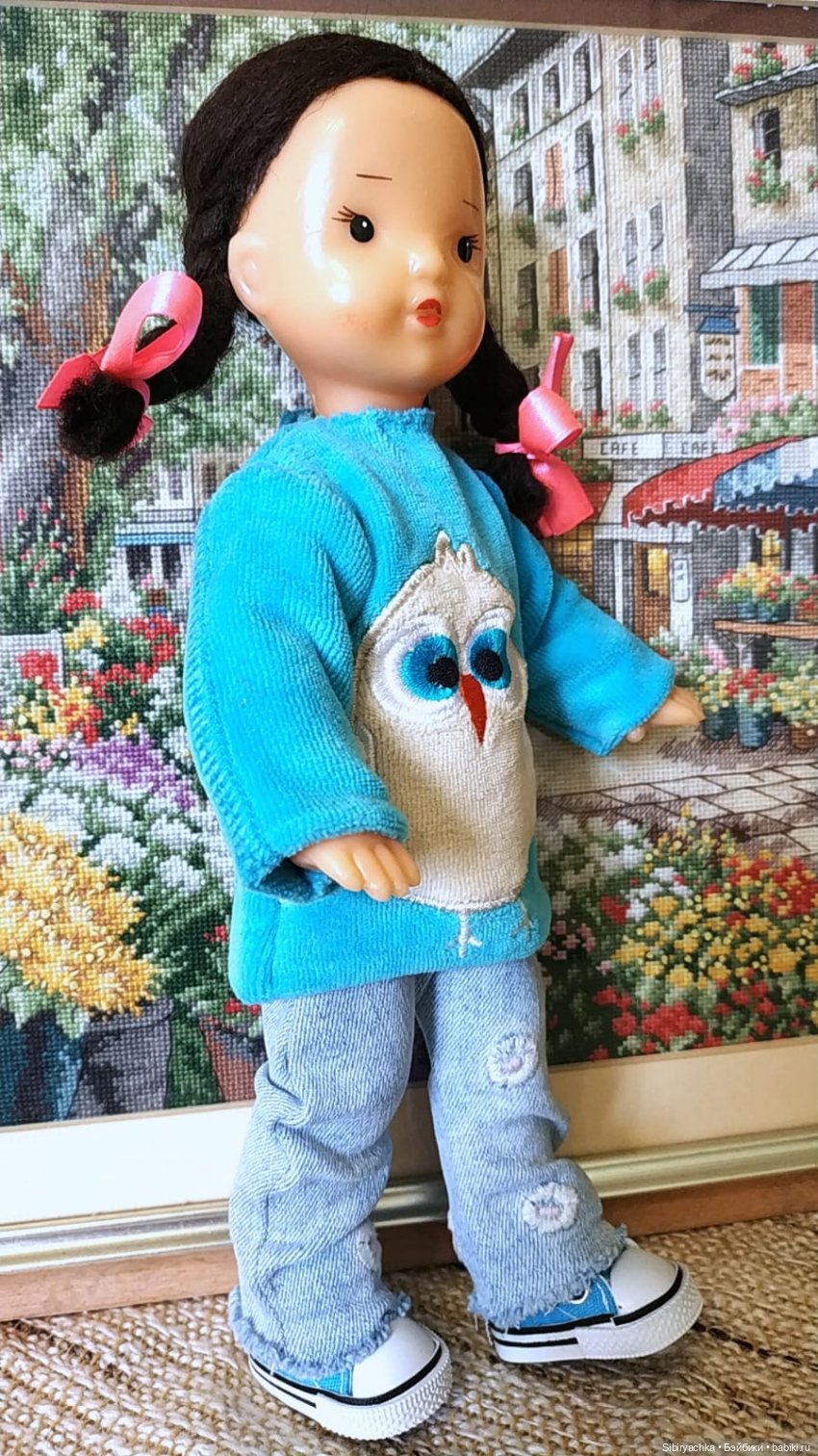 Бело-голубые наряды Юляшки (фото 9)