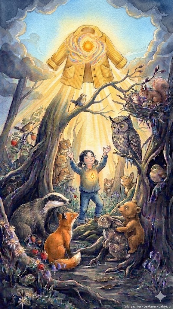 Сказка о Юляшке и жёлтом пальтишке