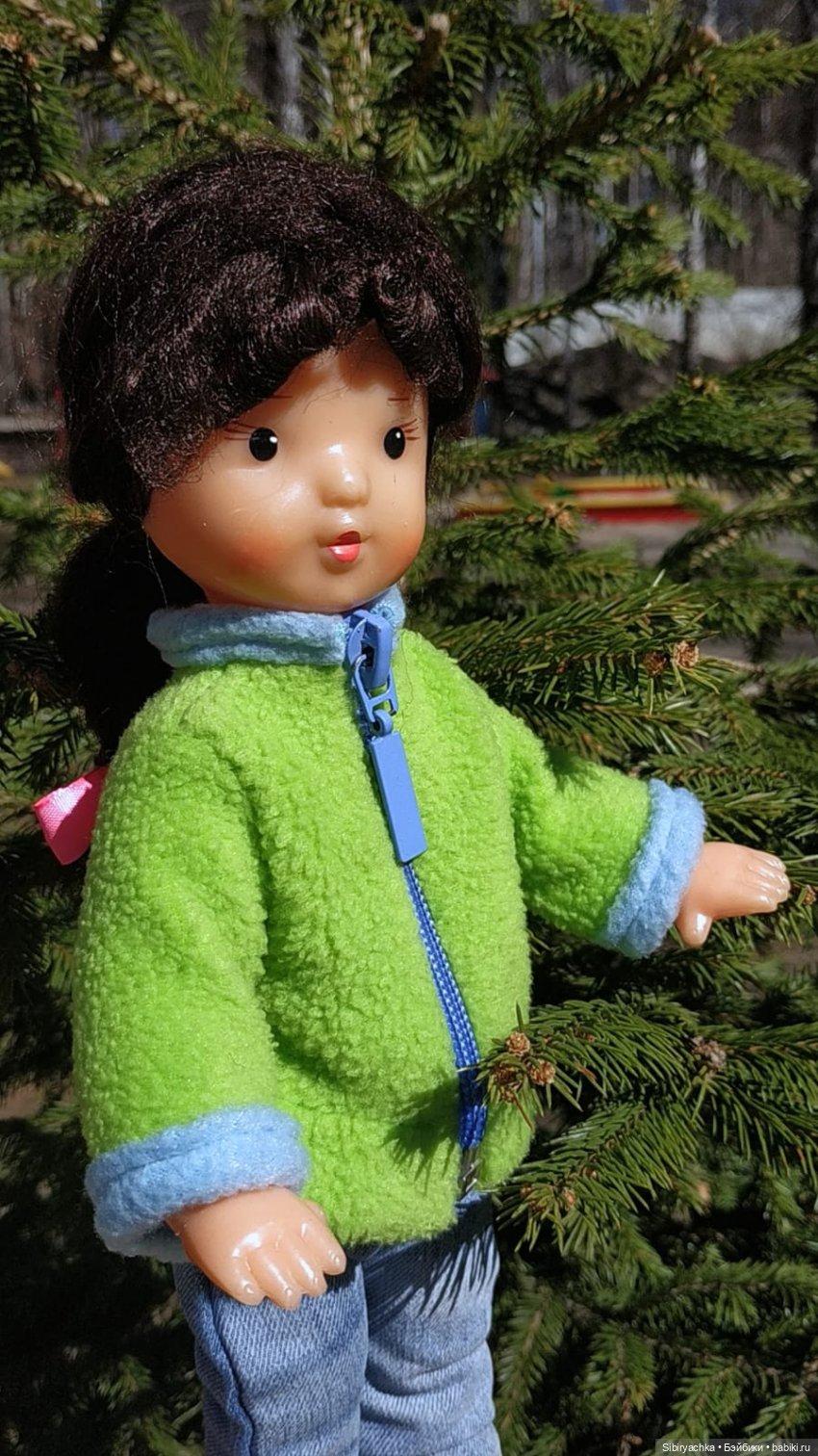 Первая прогулка Аришки — Советские винтажные куклы (СССР): Ленигрушка