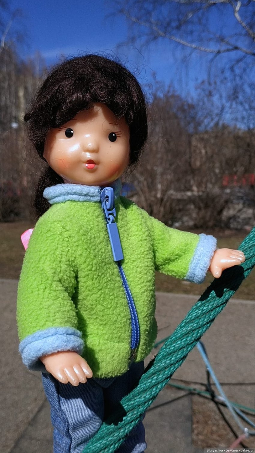 Первая прогулка Аришки — Советские винтажные куклы (СССР): Ленигрушка (фото 10)