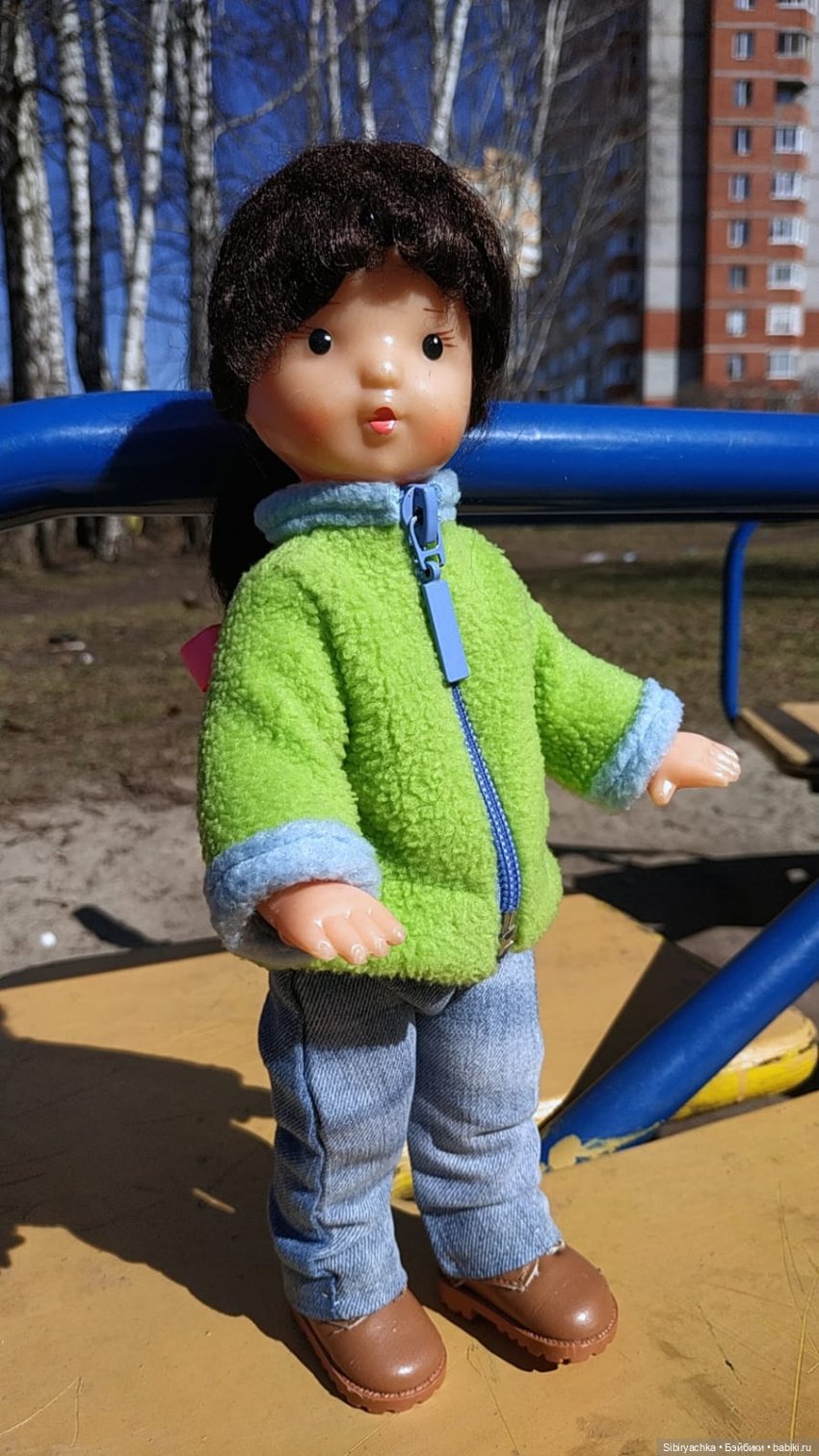 Первая прогулка Аришки — Советские винтажные куклы (СССР): Ленигрушка