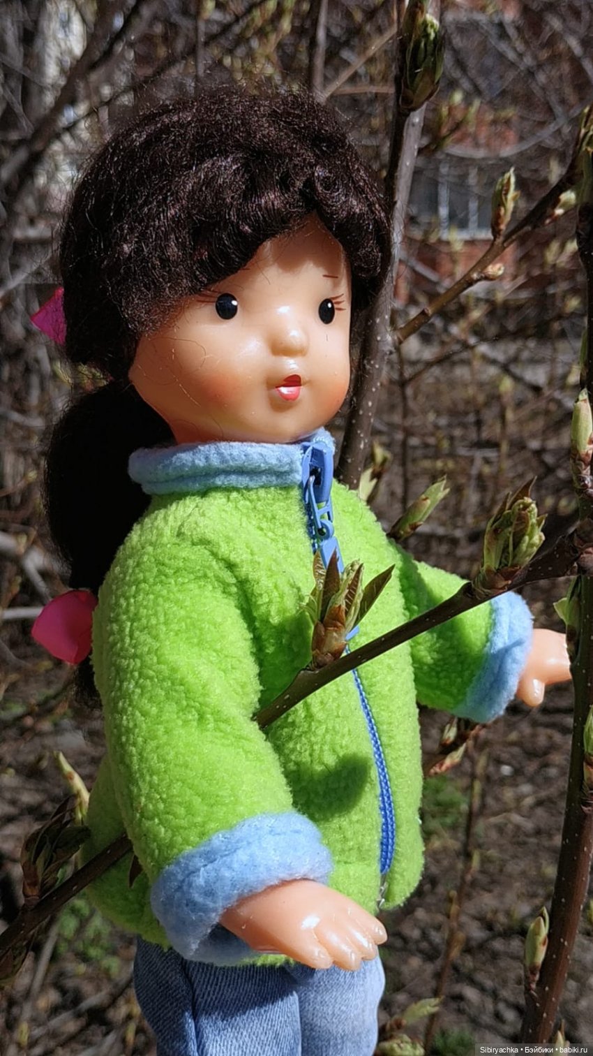 Первая прогулка Аришки — Советские винтажные куклы (СССР): Ленигрушка