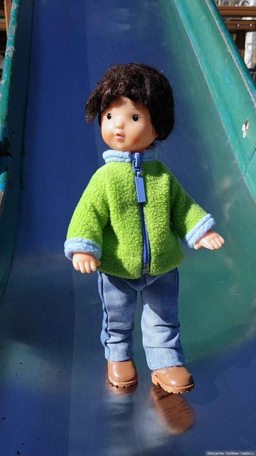 Первая прогулка Аришки — Советские винтажные куклы (СССР): Ленигрушка (фото 9)