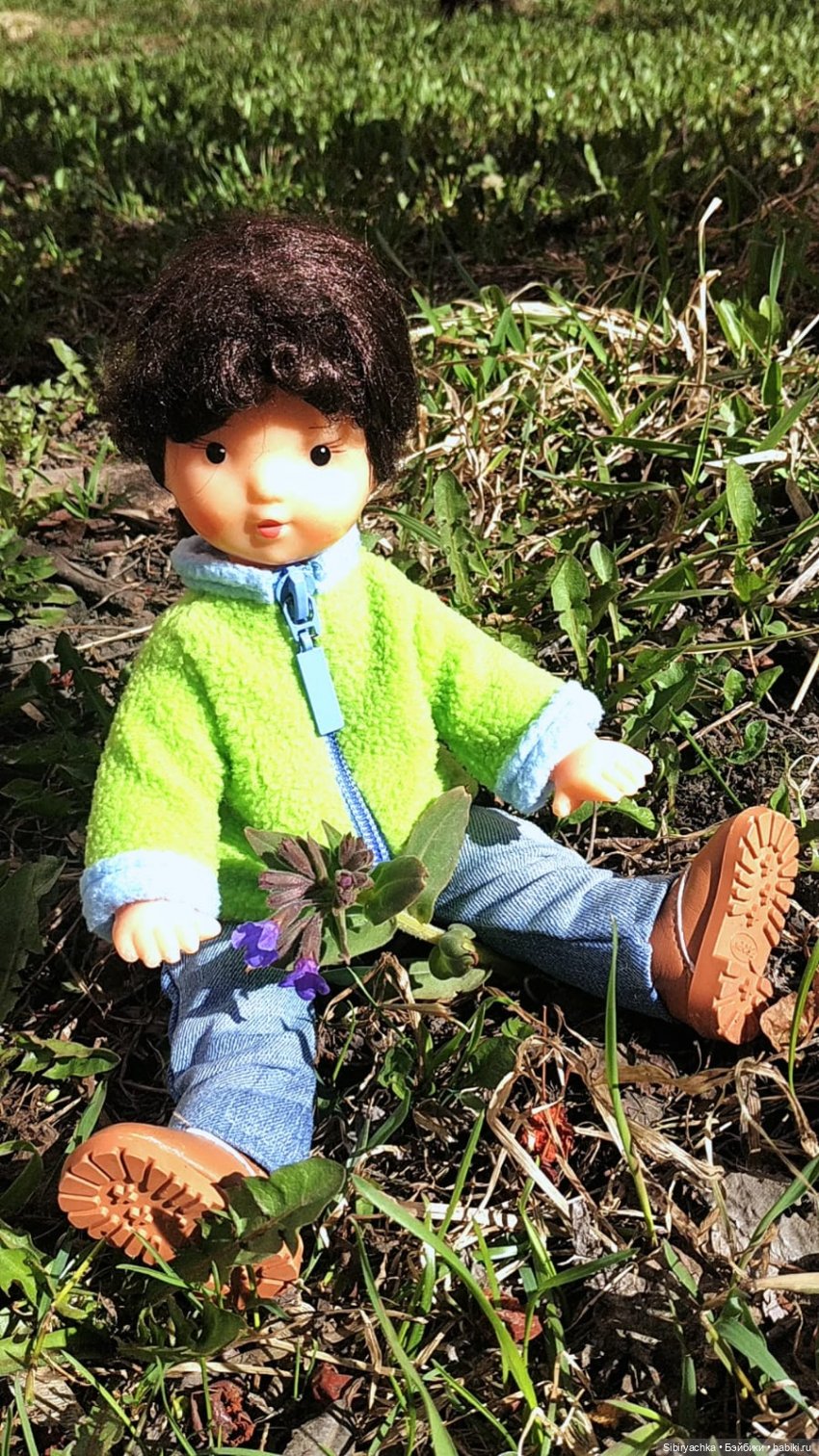 Первая прогулка Аришки — Советские винтажные куклы (СССР): Ленигрушка (фото 5)
