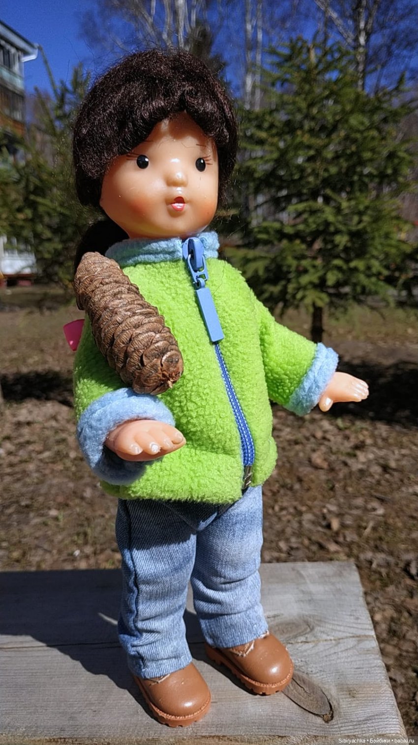 Первая прогулка Аришки — Советские винтажные куклы (СССР): Ленигрушка