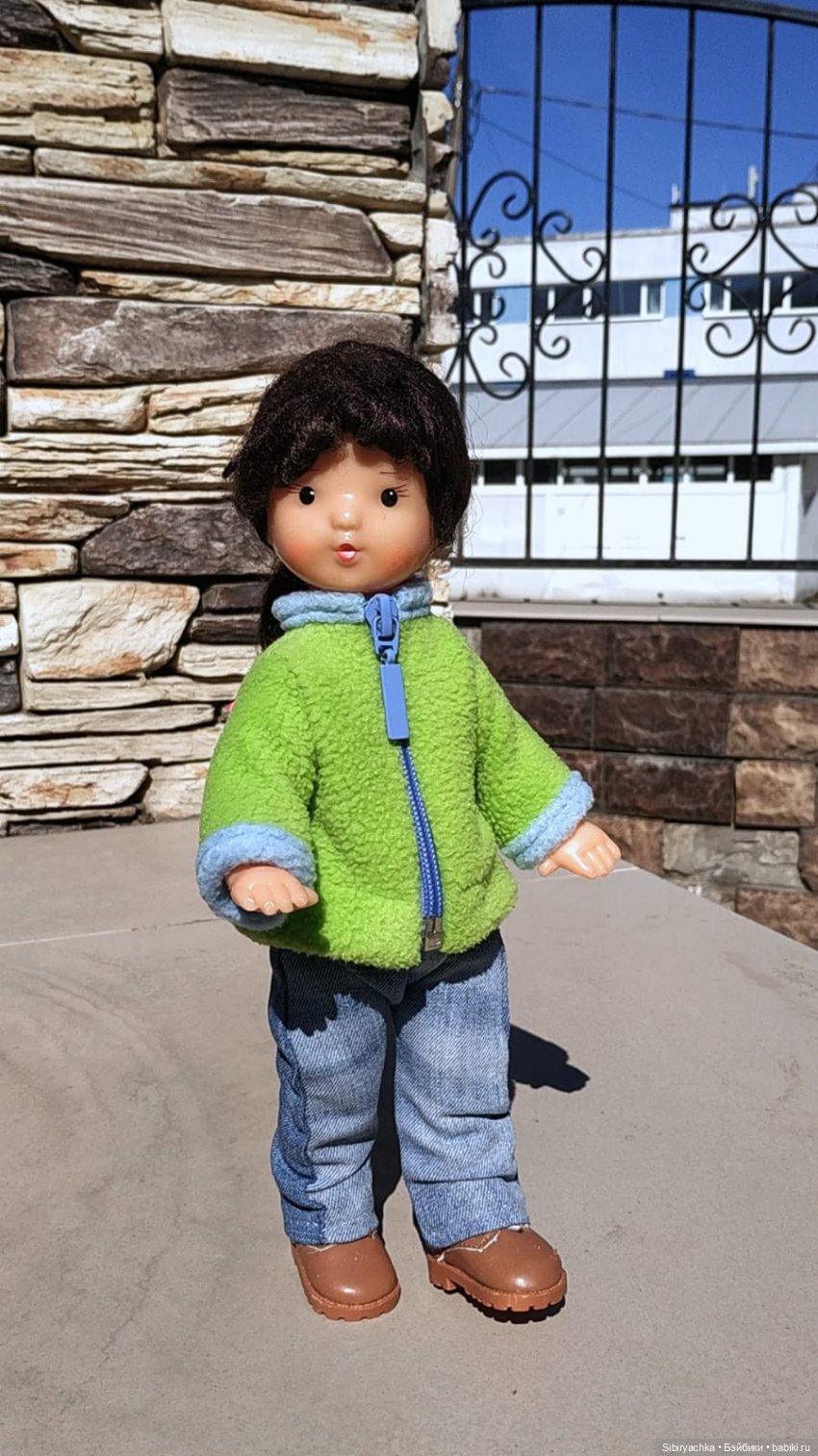 Первая прогулка Аришки — Советские винтажные куклы (СССР): Ленигрушка