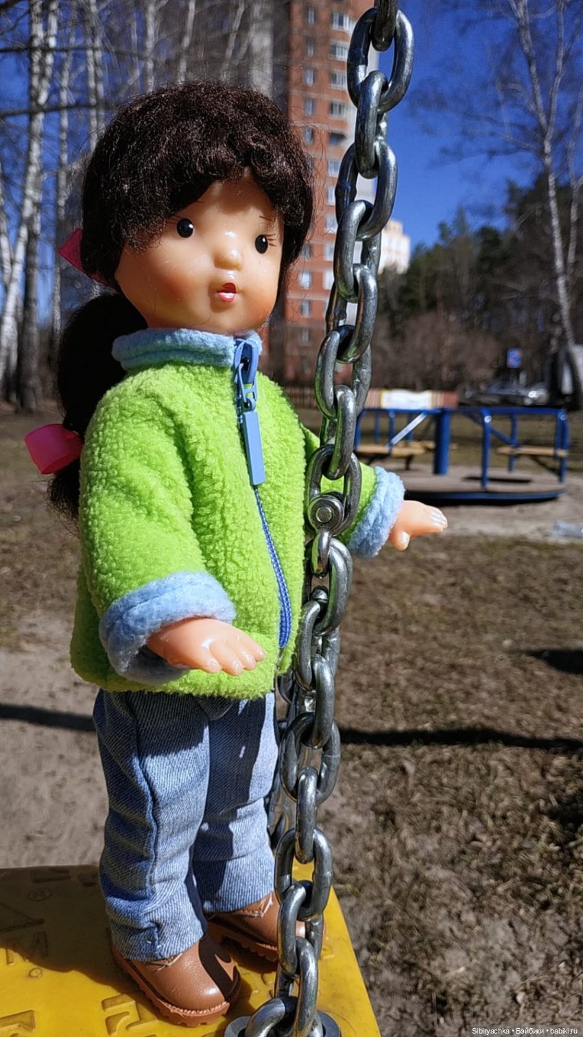 Первая прогулка Аришки — Советские винтажные куклы (СССР): Ленигрушка