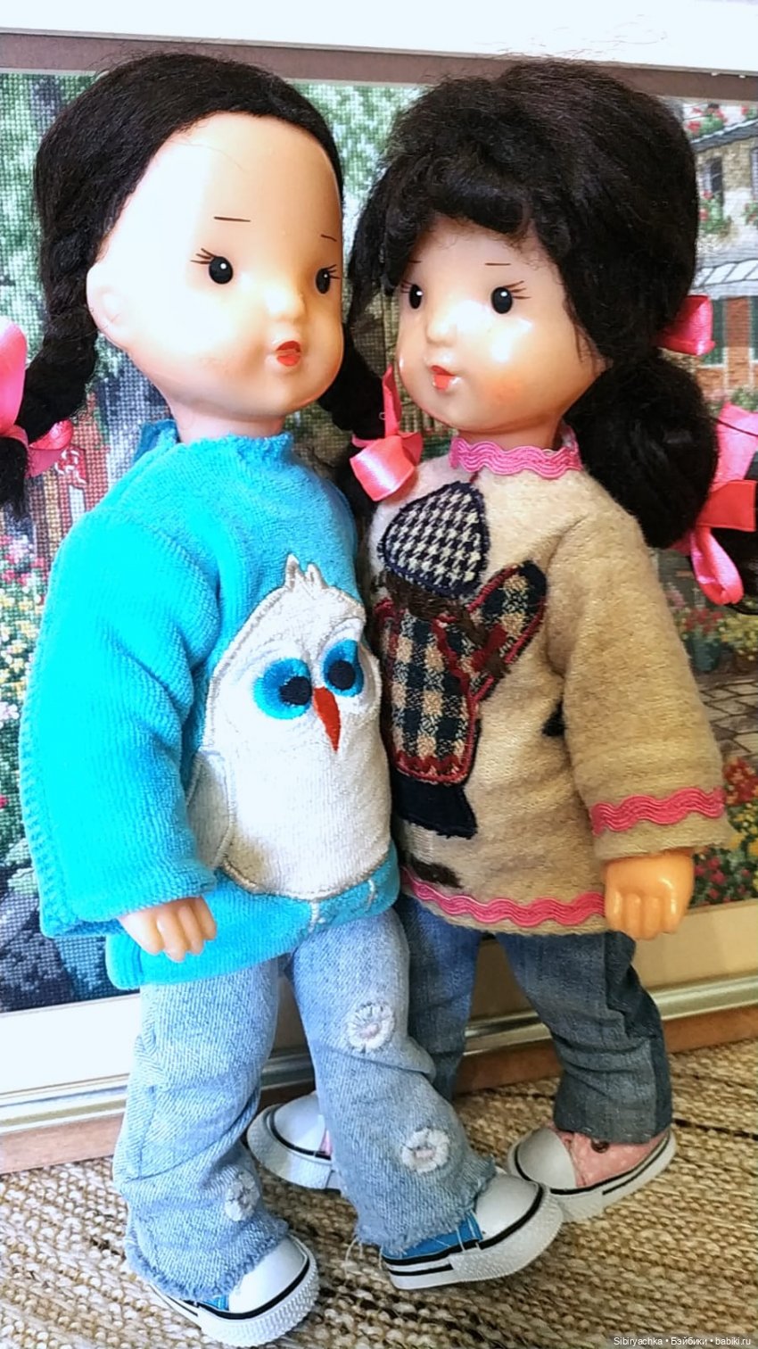 Парные наряды Юляшки и Аришки