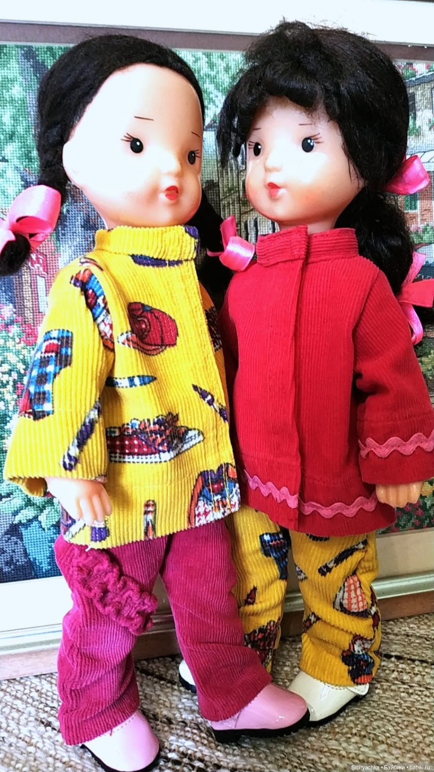 Парные наряды Юляшки и Аришки