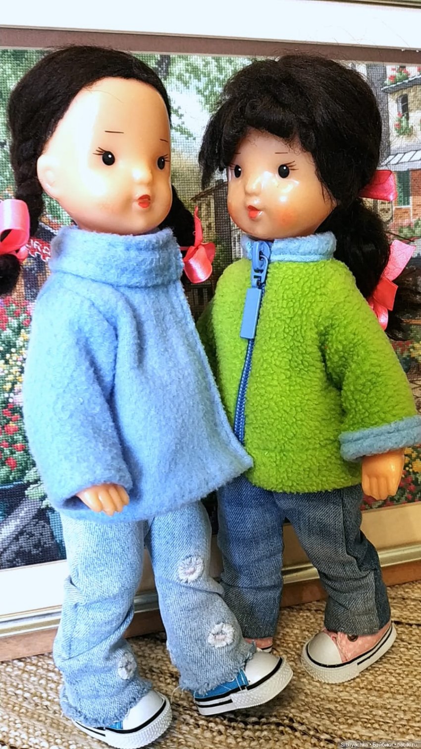 Парные наряды Юляшки и Аришки