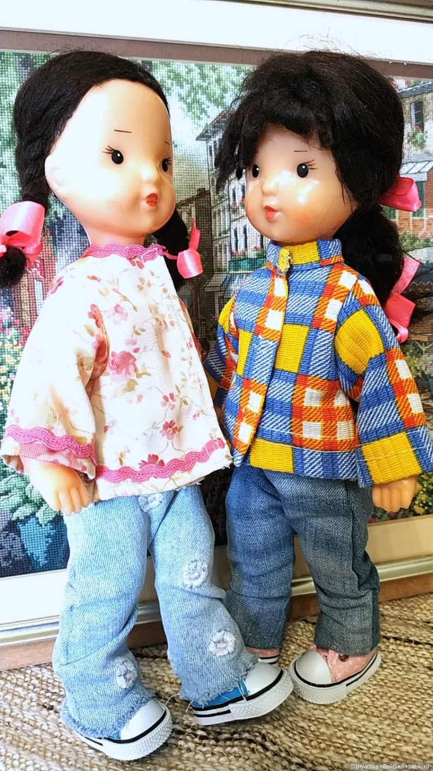 Парные наряды Юляшки и Аришки