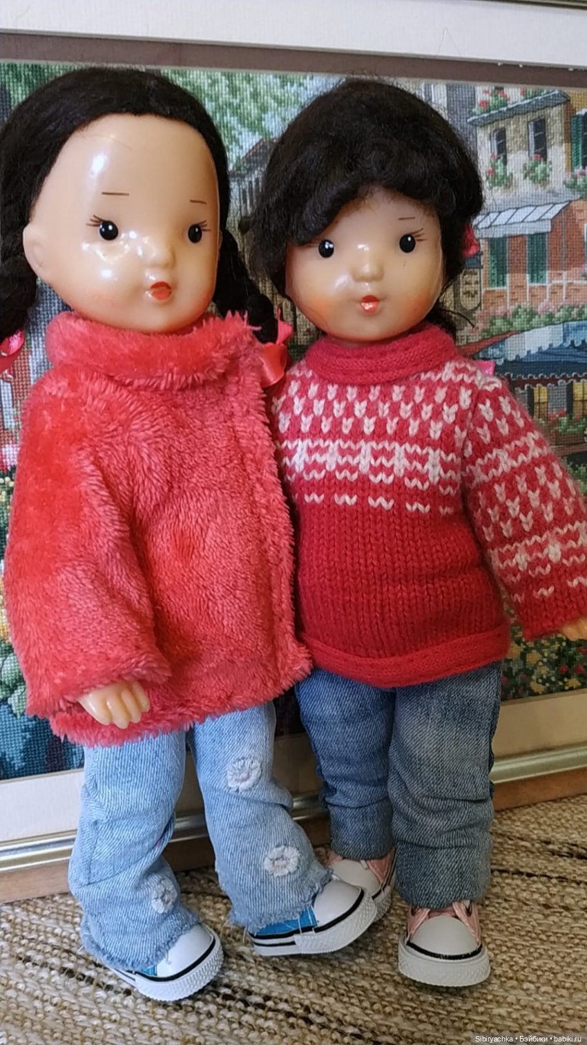 Парные наряды Юляшки и Аришки