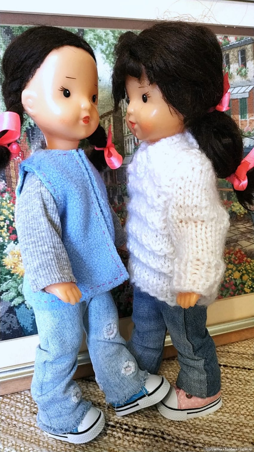 Парные наряды Юляшки и Аришки