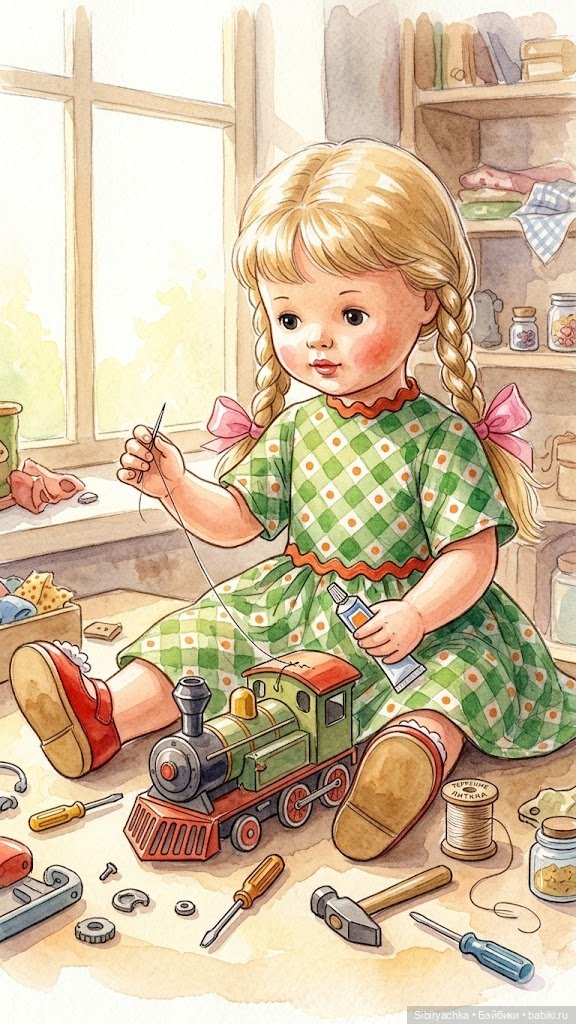 Сказка о сестрёнках-тройняшках Ульяшке, Марьяшке и Маришке (фото 5)