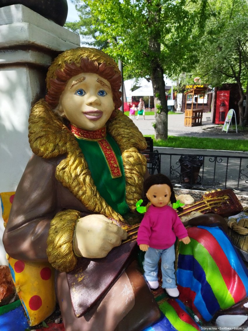 Юляшка в Городском саду — Советские винтажные куклы (СССР): Ленигрушка