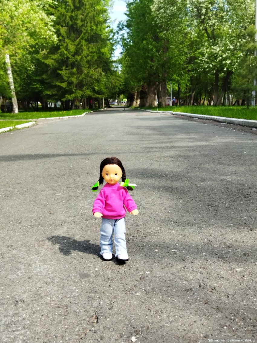 Юляшка в Городском саду — Советские винтажные куклы (СССР): Ленигрушка (фото 10)