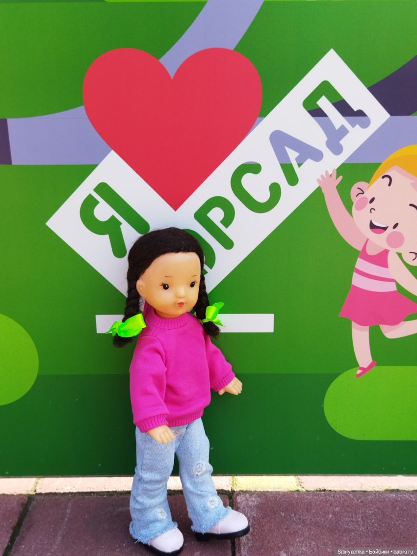 Юляшка в Городском саду — Советские винтажные куклы (СССР): Ленигрушка (фото 2)