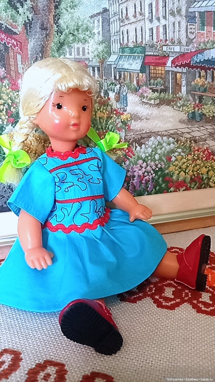 Новое платье Маришки — Советские винтажные куклы (СССР): Ленигрушка (фото 6)