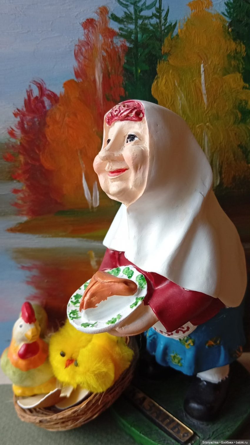 Леночка в гостях у бабушки с дедушкой
