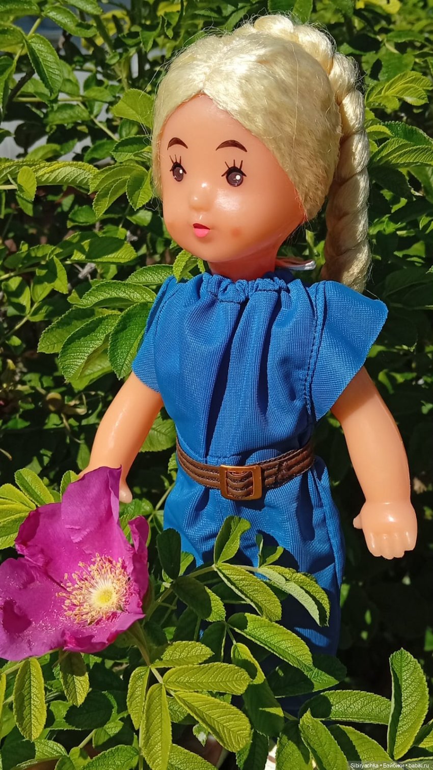 Юля на прогулке — Советские винтажные куклы (СССР): Ленигрушка